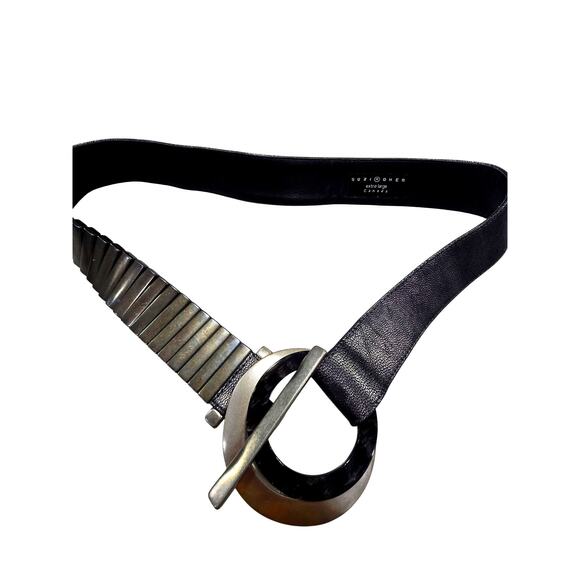 Suzi Roher Silver Toggle Buckle Belt main image 8